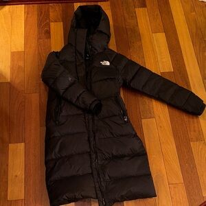 The North Face Women's Long Black Puffer Jacket